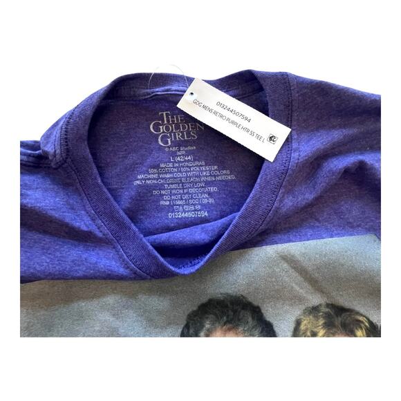 NEW GOLDEN GIRLS Graphic T SHIRT LG TEE Men's Women's I Heart Miami Cotton Blend - Picture 5 of 6